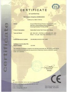 CE Certificate